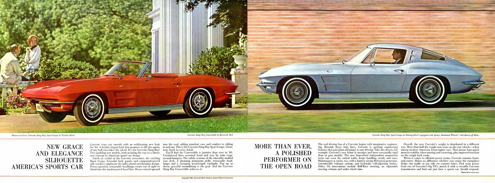 1963 Corvette Sales Brochure